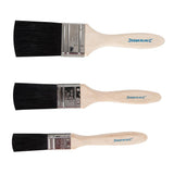 Silverline 939406 Premium Mixed-Bristle Paint Brush Set 3pce - 3pce - Voyto Ltd Online
