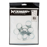 Fixman 578018 Hose Clips 10pk - 22 - 30mm (1A) - Voyto Ltd Online