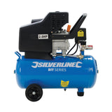 Silverline 943424 EU DIY 2hp Air Compressor 1500W - 24Ltr EU - Voyto Ltd Online