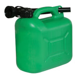 Silverline 847074 Plastic Fuel Can 5Ltr - Green - Voyto Ltd Online