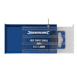 Silverline 944740 HSS Micro Drill Bit Set 20pce - 0.3 - 1.6mm - Voyto Ltd Online