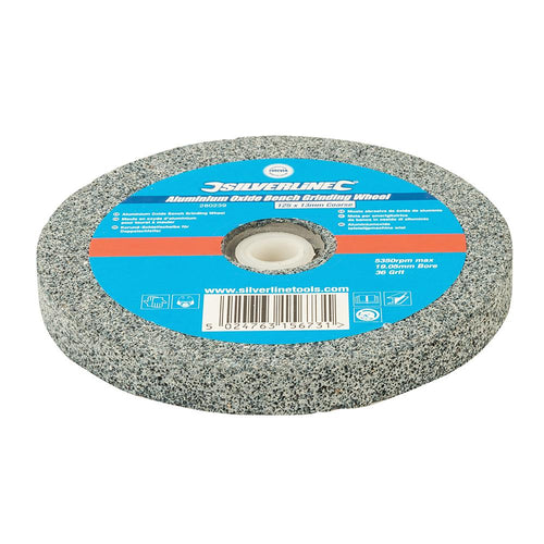 Silverline 280239 Aluminium Oxide Bench Grinding Wheel - 125 x 13mm Coarse - Voyto Ltd Online