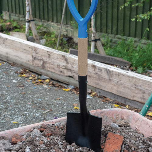 Silverline 282518 Wooden Square Head Micro Shovel - 700mm - Voyto Ltd Online