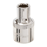 Silverline 958173 Socket 1/2" Drive 12pt Metric - 9mm - Voyto Ltd Online