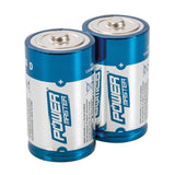 Powermaster 485322 D-Type Super Alkaline Battery LR20 2pk - 2pk - Voyto Ltd Online