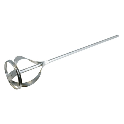 Silverline 868687 Mixing Paddle Zinc Plated - 60 x 430mm - Voyto Ltd Online