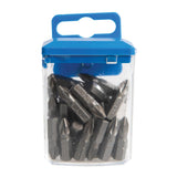 Silverline 443612 Pozidriv Cr-V 6150 Screwdriver Bits 30pk - PZ2 - Voyto Ltd Online
