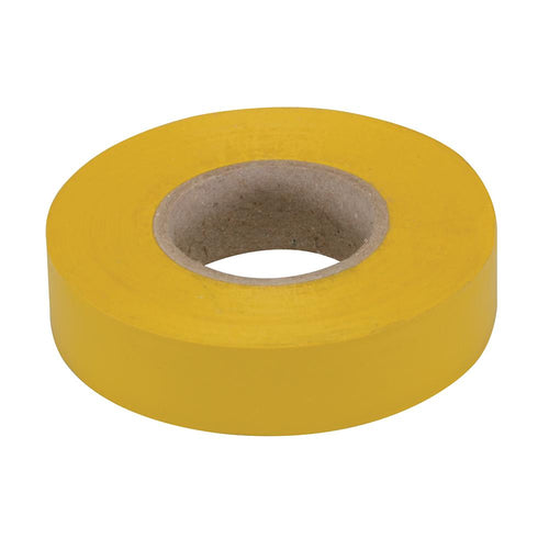 Fixman 189062 Insulation Tape - 19mm x 33m Yellow - Voyto Ltd Online