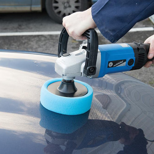 Silverline 675060 M14 Foam Polishing Head - 150mm Medium Blue - Voyto Ltd Online