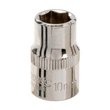 Silverline 990101 Socket 3/8" Drive 6pt Metric - 10mm - Voyto Ltd Online
