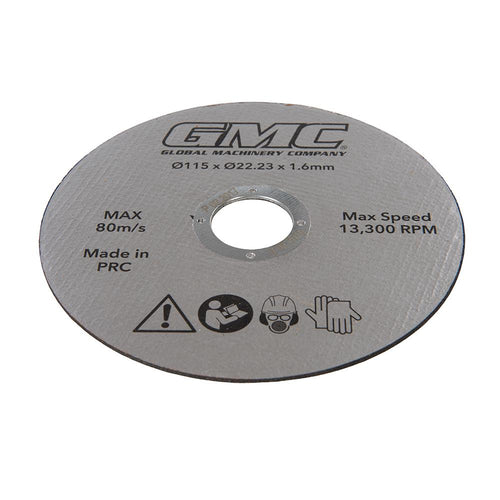 GMC 812216 Resin Cutting Disc GTS1500 - Resin Cutting Disc GTS1500 115 x 22.23mm - Voyto Ltd Online