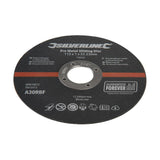 Silverline 738222 Pro Metal Slitting Disc 10pk - 115 x 1 x 22.23mm - Voyto Ltd Online