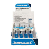 Silverline 816747 4-in-1 Screwdriver Set Display Box - 24pce - Voyto Ltd Online