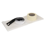 Silverline 375331 Zipped Doorway Dust Protector Kit - 1.2 x 2.1m - Voyto Ltd Online