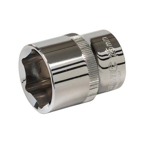 Silverline 178045 Socket 1/2" Drive 6pt Metric - 25mm - Voyto Ltd Online