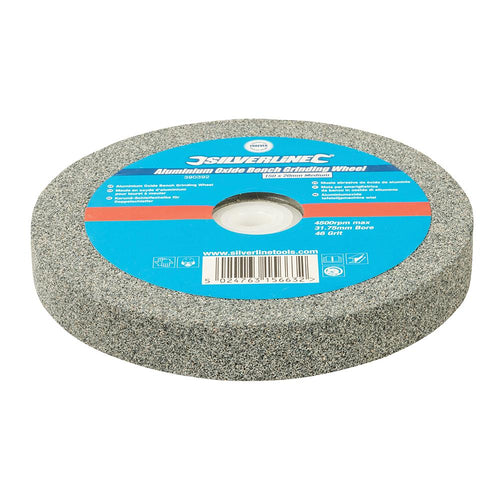 Silverline 390392 Aluminium Oxide Bench Grinding Wheel - 150 x 20mm Medium - Voyto Ltd Online