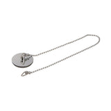 Plumbob 541288 Chrome-Plated Basin Plug & Chain - 1-1/2" - Voyto Ltd Online