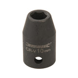 Silverline 429481 Impact Socket 1/2" Drive 6pt Metric - 10mm - Voyto Ltd Online