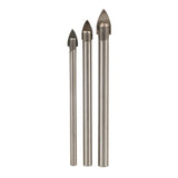 Silverline 217584 Tile & Glass Drill Bit Set 3pce - 5, 6 & 8mm - Voyto Ltd Online