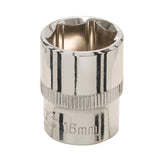 Silverline 895849 Socket 3/8" Drive 6pt Metric - 16mm - Voyto Ltd Online