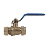 Plumbob 318795 Lever Ball Valve - 15mm Blue - Voyto Ltd Online