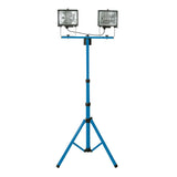 Silverline 365874 Tripod Twin Site Light - 2 x 400W 230V UK - Voyto Ltd Online