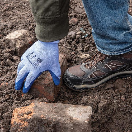 Silverline 427550 Latex Builders Gloves - L 10 - Voyto Ltd Online