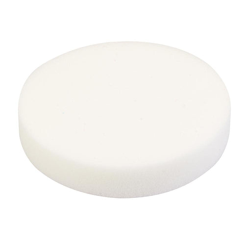Silverline 945242 Hook & Loop Polishing Foam Head Firm - 180mm Firm White - Voyto Ltd Online