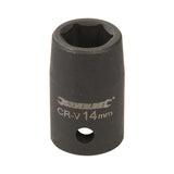 Silverline 464052 Impact Socket 1/2" Drive 6pt Metric - 14mm - Voyto Ltd Online