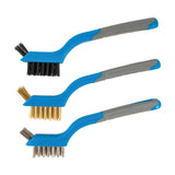 Silverline 617623 Mini Wire Brush Set 3pce - 3pce - Voyto Ltd Online
