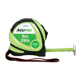 Acupro 750919 Tape Measure - 8m / 26ft x 25mm - Voyto Ltd Online