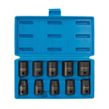 Silverline 970814 Impact Socket Set 1/2" Drive 6pt Metric 10pce - 10 - 22mm - Voyto Ltd Online
