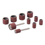 Silverline 675272 Rotary Tool Drum Sanding Kit 12pce - 6.35mm (1/4") & 12.70mm (1/2") - Voyto Ltd Online