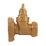 Plumbob 650131 Brass Pump Gate Valve - 1-1/2" - Voyto Ltd Online