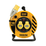 Defender E86455 Cable Reel 25m 2 Way - 110V 16A - Voyto Ltd Online