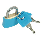 Silverline 282715 Hi-Vis Brass Padlocks Set 4pce - 20mm - Voyto Ltd Online