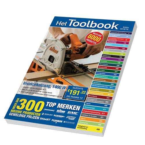 Silverline 849658 Toolbook List Price Catalogue - A5 Dutch - Voyto Ltd Online