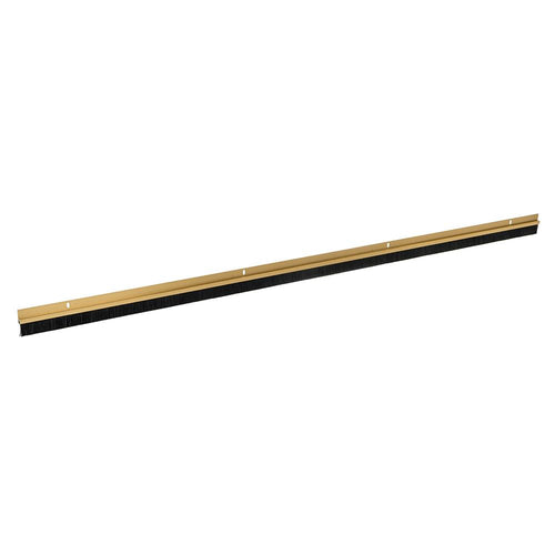 Fixman 771302 Door Brush Strip 15mm Bristles - 914mm Gold - Voyto Ltd Online