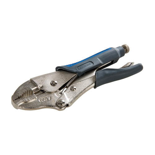 Silverline 675297 Self-Locking Soft-Grip Pliers - 180mm - Voyto Ltd Online