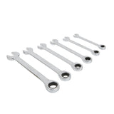 Silverline 633788 Fixed Head Ratchet Spanner Set 6pce - 8 - 17mm - Voyto Ltd Online