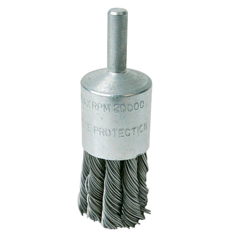 Silverline 580432 Steel End Twist Brush - 22mm - Voyto Ltd Online