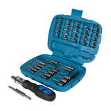 Silverline 427611 Ratchet Screwdriver Bit & Socket Set 45pce - 45pce - Voyto Ltd Online