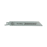 Silverline 456919 Recip Saw Blades for Alloy 5pk - HCS - 18tpi - 150mm - Voyto Ltd Online