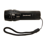 Silverline 291273 LED Zooming flashlight - 3W - Voyto Ltd Online