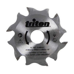 Triton 899068 Biscuit Jointer Blade 100mm - TBJC Replacement Blade - Voyto Ltd Online