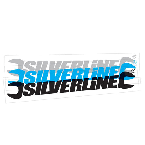 Silverline 244960 Window Stickers - 400mm Cyan - Outside - Voyto Ltd Online