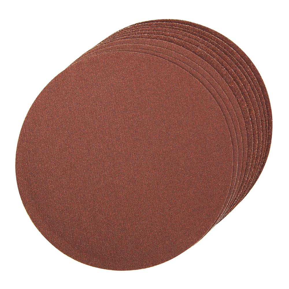 Silverline 787856 Self-Adhesive Sanding Discs 150mm 10pce - 2 x 60, 4 x 80, 4 x 120G - Voyto Ltd Online