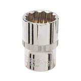Silverline 687231 Socket 1/2" Drive 12pt Metric - 19mm - Voyto Ltd Online