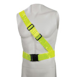 Silverline 705048 Hi-Vis Reflective Sash Belt PVC - 78 - 108cm (30” - 43”) - Voyto Ltd Online