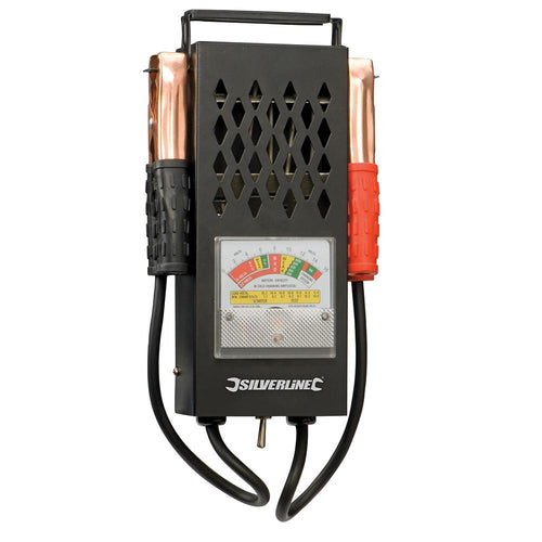 Silverline 282625 Battery & Charging System Tester - 6V & 12V - Voyto Ltd Online
